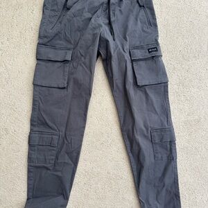 Black Cargo Pants for Men